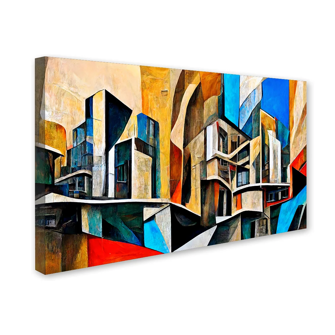 Geometric Printed Canvas Wall Painting  decorative masterpiece for home decor