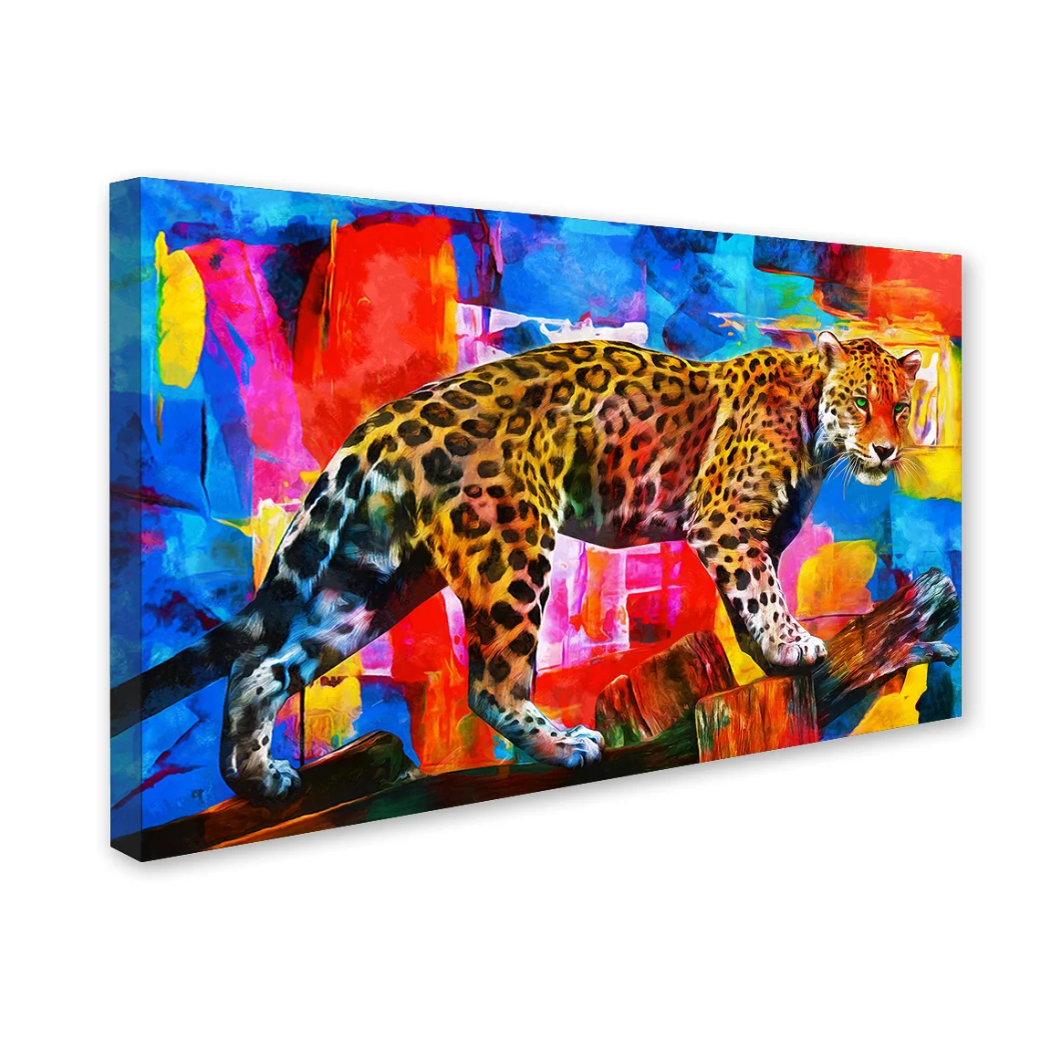 Printed Leopard Canvas Wall Painting  decorative masterpiece for home decor