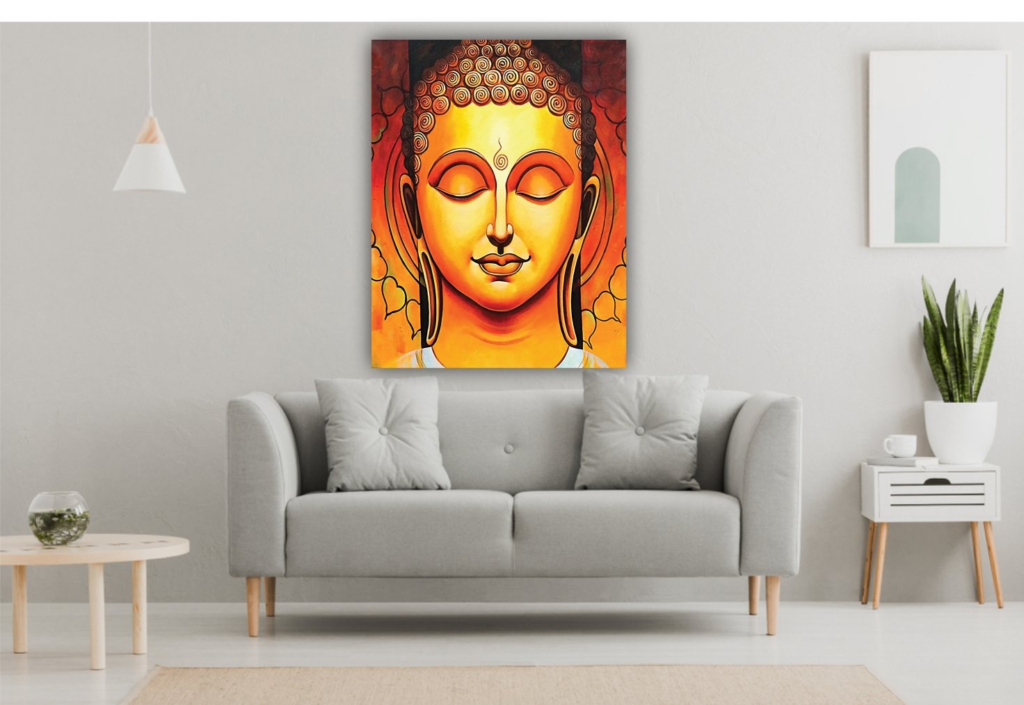 Buddha wall poster living room, bedroom, hall, hotel  decorative masterpiece for home decor